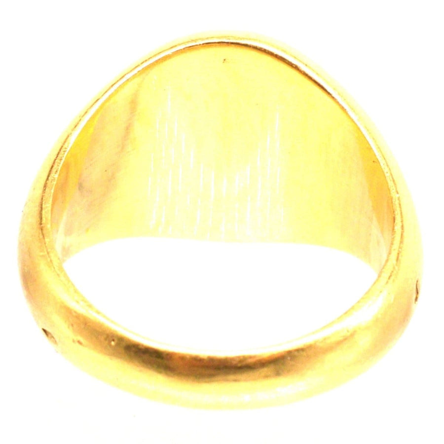 Antique French 18ct Gold Signet Ring | Parkin and Gerrish | Antique & Vintage Jewellery